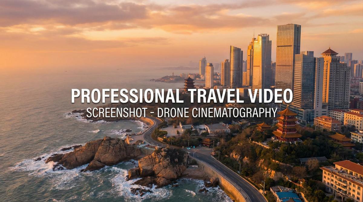 心糖logo航拍视频作品